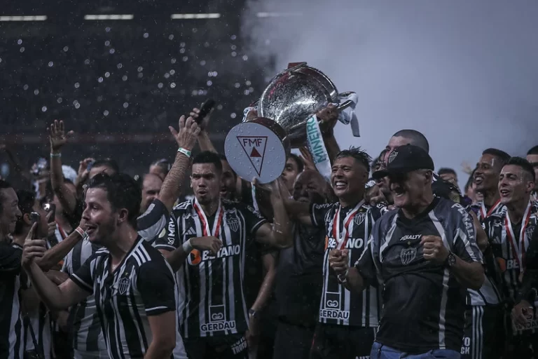 Atlético-MG campeão do Campeonato Mineiro 2023. Foto: Pedro Souza/Atlético-MG