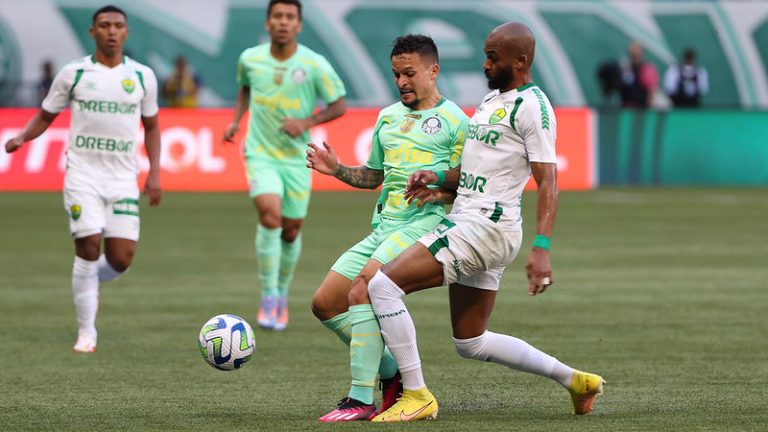 Palmeiras x Cuiabá pela Série A do Brasileirão 2023. Foto: Cesar Greco/Palmeiras