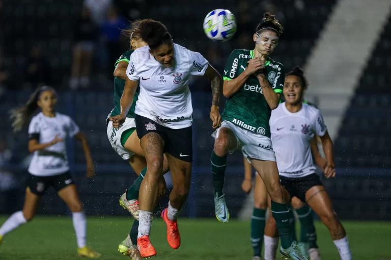 Corinthians x Palmeiras no Brasileirão Feminino 2023. Foto: Rebeca Reis/Staff Images Woman/CBF