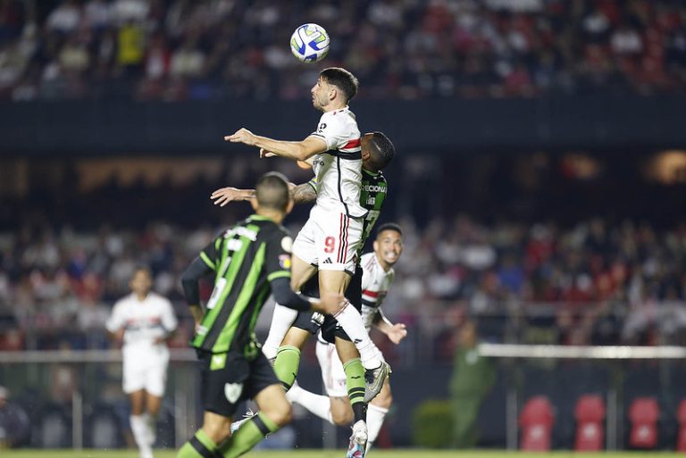 São Paulo 3 x 0 América-MG, Brasileirão 2023. Foto: Paulo Pinto/saopaulofc.net