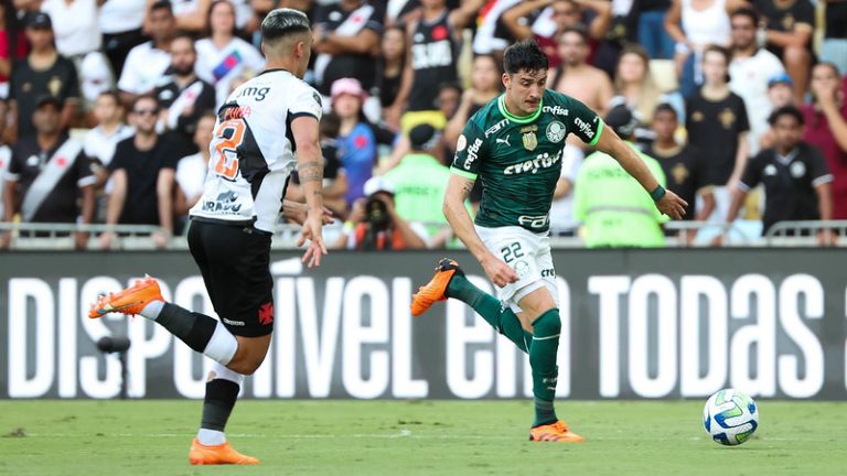 Vasco e Palmeiras se enfrentaram pela 2ª rodada do Brasileirão neste domingo (23). Foto: Cesar Greco/Palmeiras