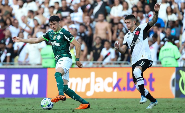 Vasco 2 x 2 Palmeiras, 2ª rodada do Brasileirão 2023. Foto: Cesar Greco/Palmeiras