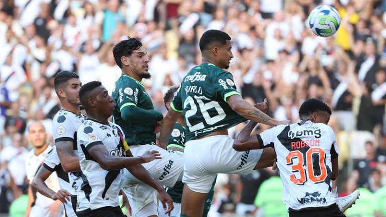 Vasco 2 x 2 Palmeiras, 2ª rodada do Brasileirão 2023. Foto: Cesar Greco/Palmeiras