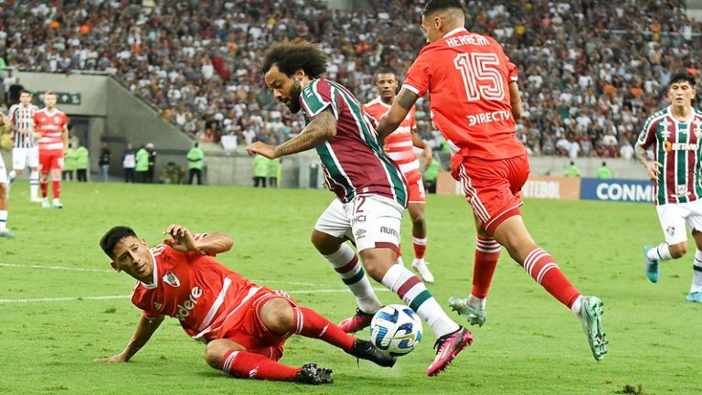 River Plate e Fluminense, Libertadores 2023. Foto: MAILSON SANTANA/FLUMINENSE FC