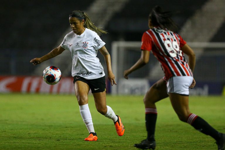 Corinthians 2 x 1 São Paulo, Paulistão Feminino 2023. Foto: Rebeca Reis/Ag.Paulistão/Centauro