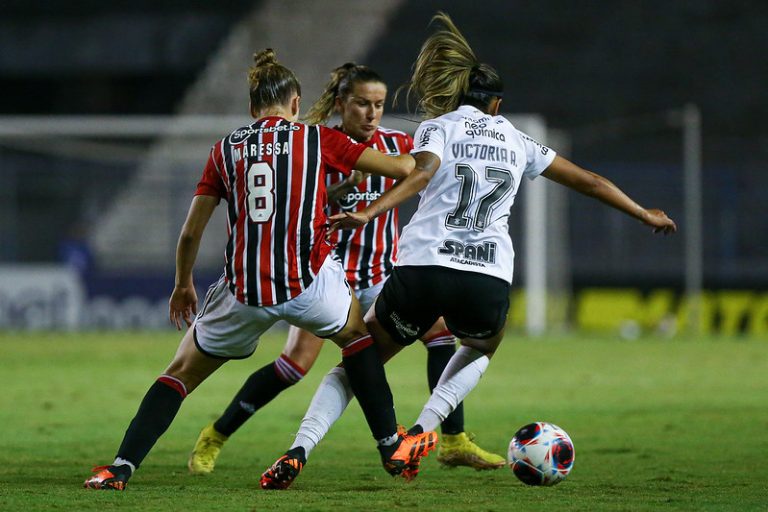 Corinthians 2 x 1 São Paulo, 1ª rodada do Paulistão Feminino 2023. Foto: Rebeca Reis/Ag.Paulistão/Centauro