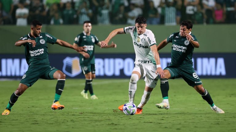 Goiás x Palmeiras, pelo Brasileirão 2023. Foto: Cesar Greco/Palmeiras