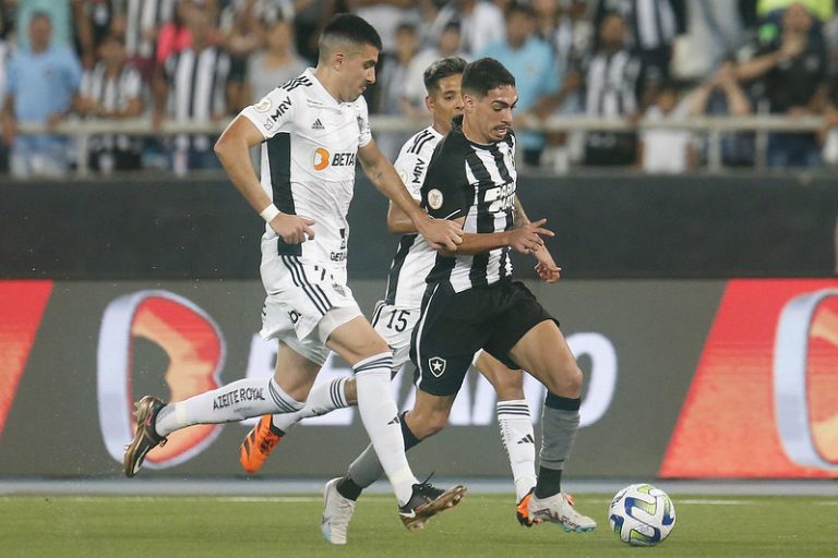 Botafogo 2 x 0 Atlético-MG, 4ª rodada do Brasileirão 2023. Foto: Vitor Silva/Botafogo