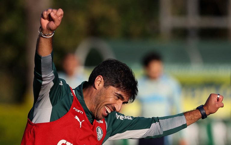 Abel Ferreira, do Palmeiras. Foto: Cesar Greco/Palmeiras