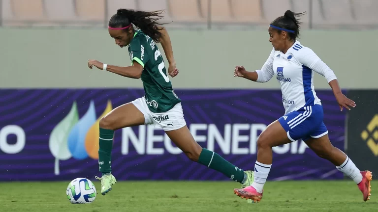 Palmeiras x Cruzeiro, 11ª rodada do Brasileirão Feminino 2023. Foto: Fabio Menotti/Palmeiras