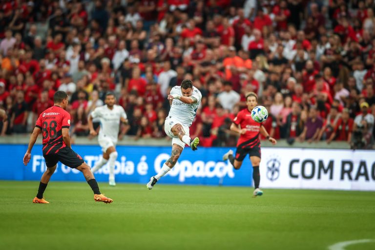 Athletico-PR 1 x 2 Grêmio, Brasileirão 2023. Foto: LUCAS UEBEL/GREMIO FBPA