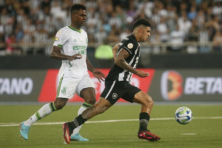 Botafogo 2 x 0 América-MG, Brasileirão 2023. Foto: Vitor Silva/Botafogo