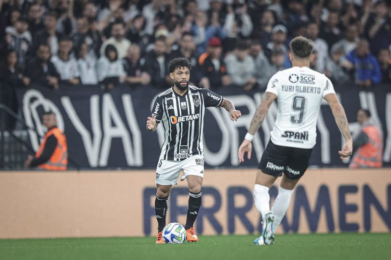 Corinthians x Atlético-MG na Copa do Brasil 2023. Foto: Pedro Souza/Atlético-MG