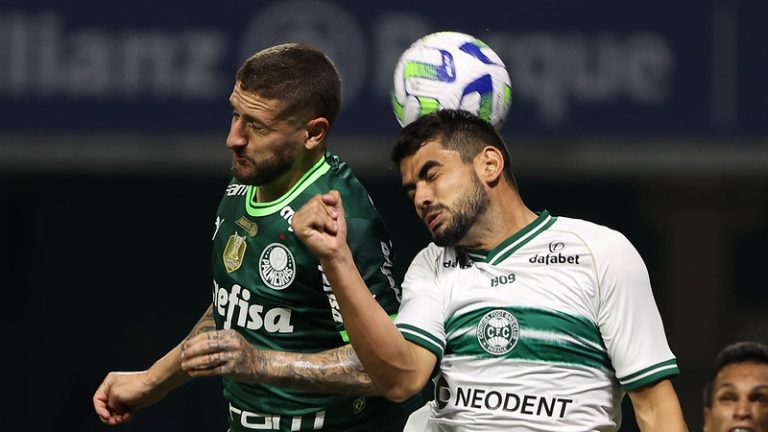 Palmeiras 3 x 1 Coritiba, Brasileirão 2023. Foto: Cesar Greco/Palmeiras