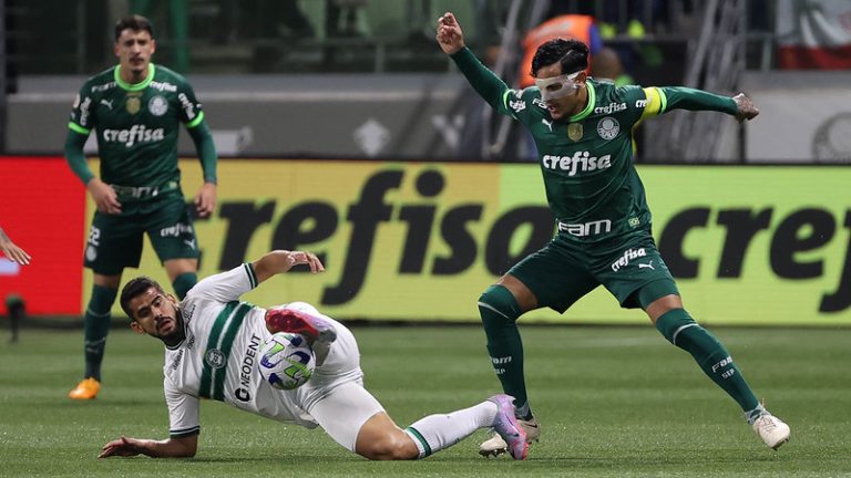 Palmeiras 3 x 1 Coritiba, 9ª rodada do Brasileirão 2023. Foto: Cesar Greco/Palmeiras