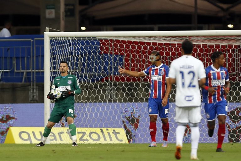 Marcos Felipe, goleiro do Bahia. Foto: Felipe Oliveira/EC Bahia