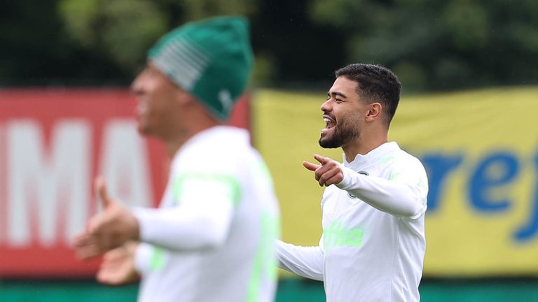 Bruno Tabata. Foto: Cesar Greco/Palmeiras