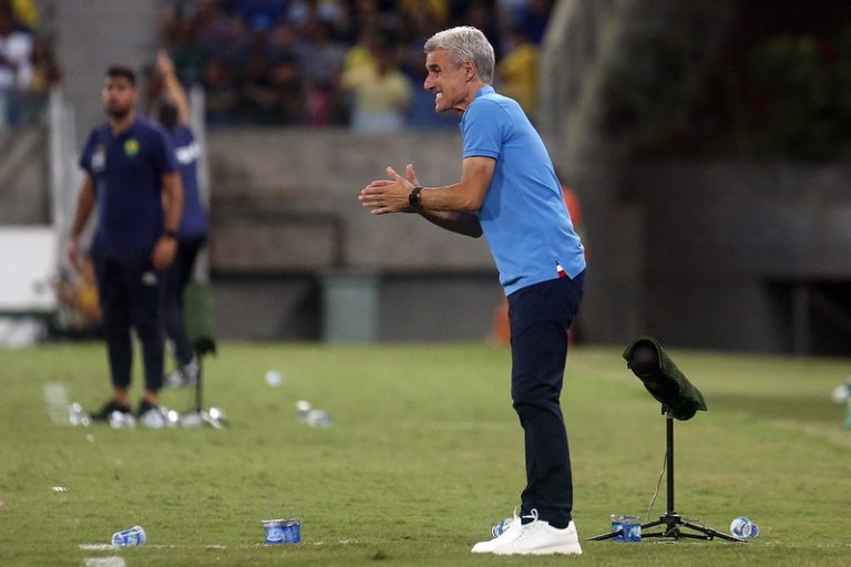 Luís Castro, técnico do Botafogo. Foto: Vitor Silva/Botafogo