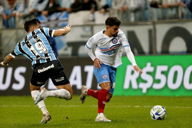 Grêmio 1 x 1 Bahia, Copa do Brasil 2023. Foto: Felipe Oliveira/EC Bahia