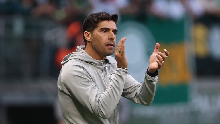 Abel Ferreira, do Palmeiras. Foto: Cesar Greco/Palmeiras