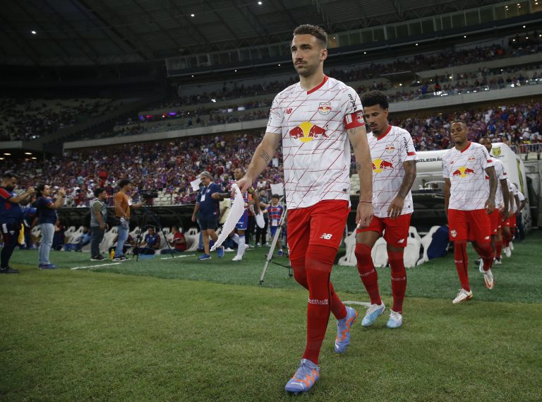 Léo Ortiz, zagueiro do Red Bull Bragantino