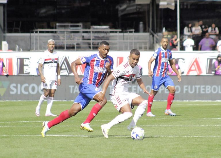 São Paulo 0 x 0 Bahia, 17ª rodada do Brasileirão 2023. Foto: Rafael Machaddo/EC Bahia