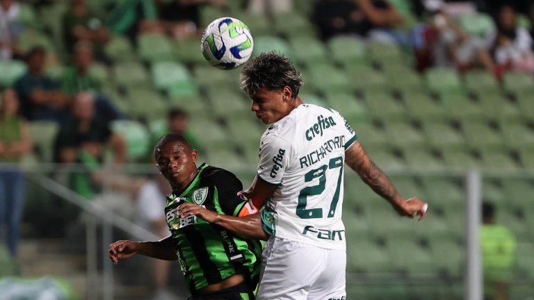 América-MG 1 x 4 Palmeiras, 17ª rodada do Brasileirão. Foto: Cesar Greco/Palmeiras