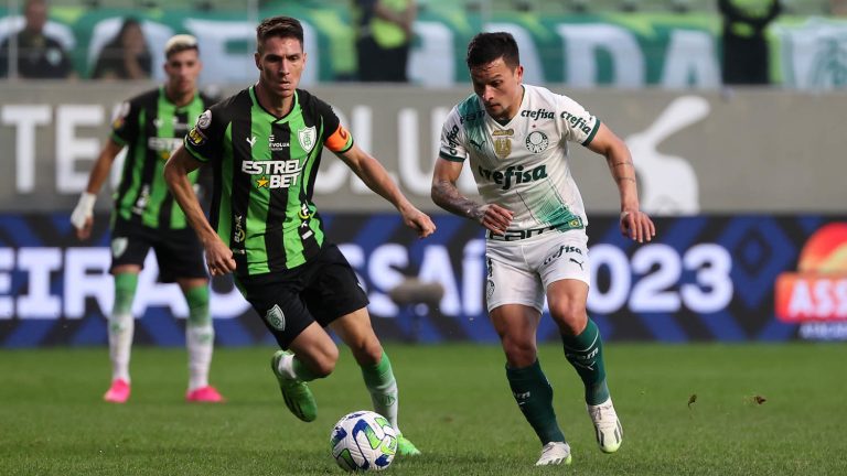 América-MG 1 x 4 Palmeiras, 17ª rodada do Brasileirão. Foto: Cesar Greco/Palmeiras