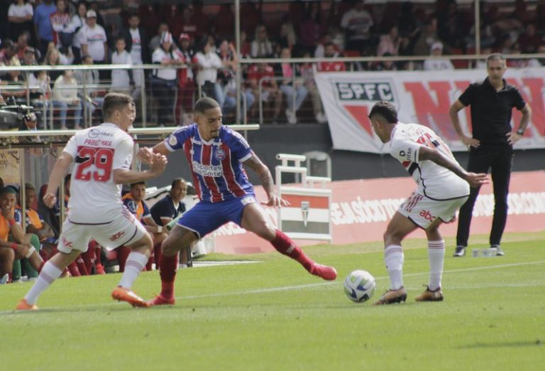 São Paulo 0 x 0 Bahia, 17ª rodada do Brasileirão 2023. Foto: Rafael Machaddo/EC Bahia