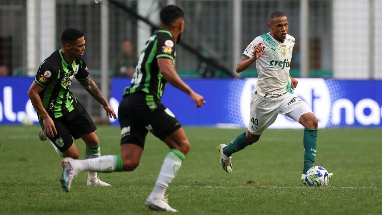 América-MG 1 x 4 Palmeiras, 17ª rodada do Brasileirão. Foto: Cesar Greco/Palmeiras