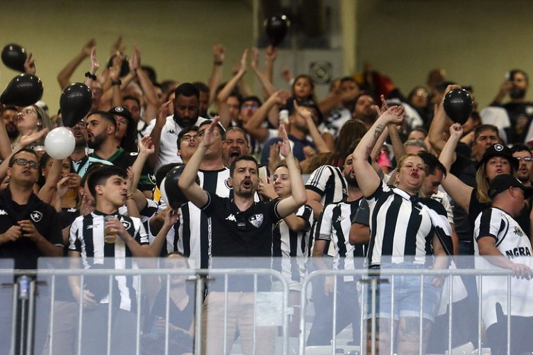 Torcida do Botafogo. Foto: Vitor Silva/Botafogo