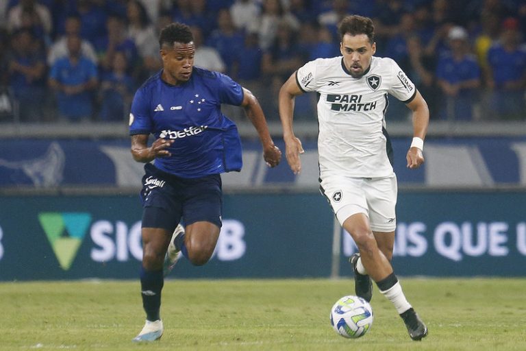 Cruzeiro x Botafogo. Foto: Vitor Silva/Botafogo