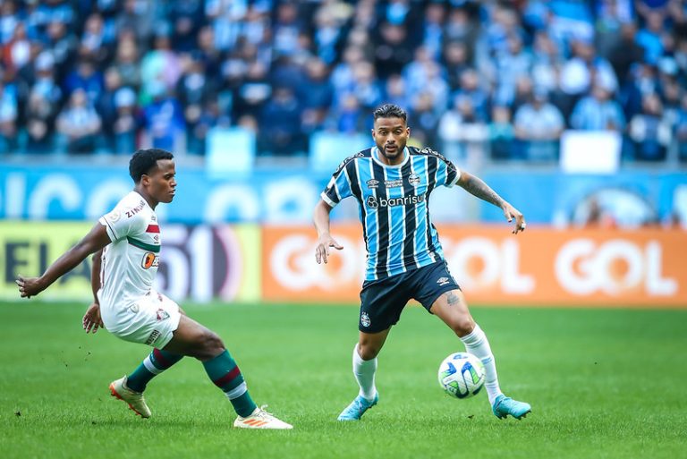 Grêmio x Fluminense, Brasileirão 2023. Foto: LUCAS UEBEL/GRÊMIO