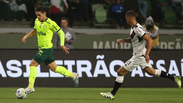 Palmeiras x Vasco, 21ª rodada do Brasileirão. Raphael Veiga. Foto: Cesar Greco/Palmeiras