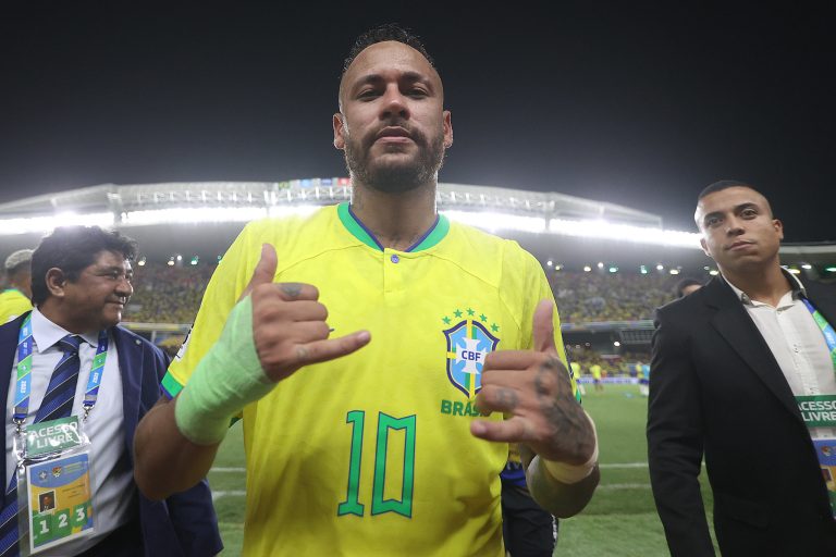 Neymar, atacante da seleção brasileira