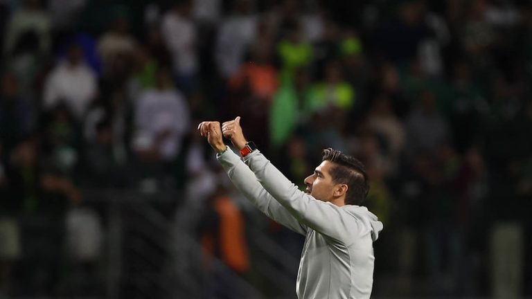 Abel Ferreira, técnico do Palmeiras. Foto: Cesar Greco/Palmeiras