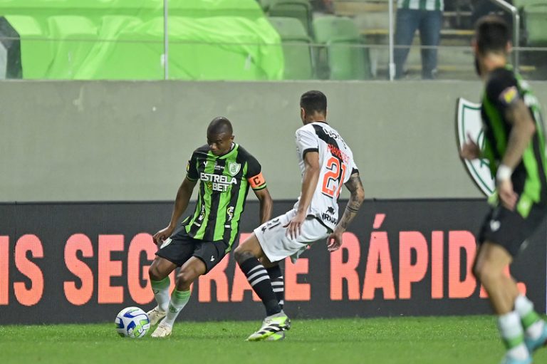 América-MG 0 x 1 Vasco, 15ª rodada do Brasileirão 2023. Foto: Mourão Panda/América-MG