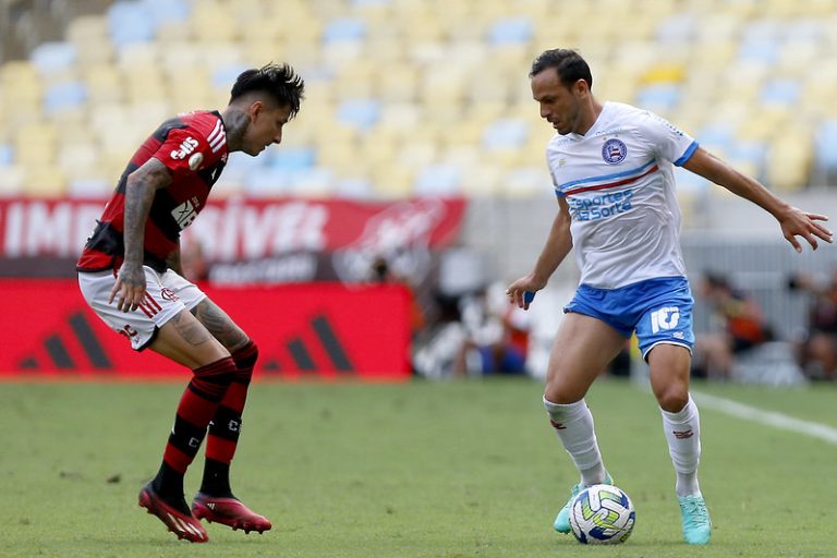 Flamengo 1 x 0 Bahia, 25ª rodada do Brasileirão. Foto: Felipe Oliveira/EC Bahia