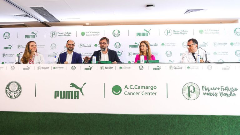 Palmeiras lança uniforme especial para Outubro Rosa e Novembro Azul. Foto: Fabio Menotti/Palmeiras