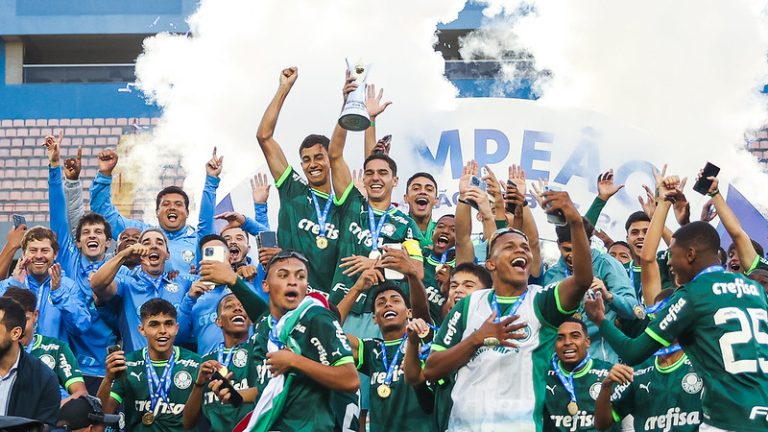 Palmeiras é bicampeão do Brasileiro Sub-17. Foto: Fabio Menotti/Palmeiras