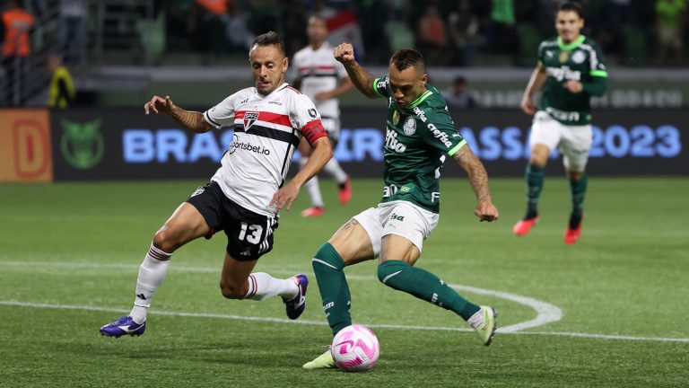 Palmeiras e São Paulo, em campo pelo Brasileirão de 2023