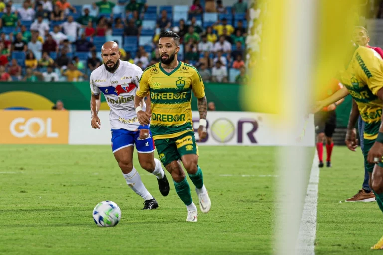 Cuiabá 2 x 1 Fortaleza, 34ª rodada do Brasileirão 2023. Foto: AssCom Dourado