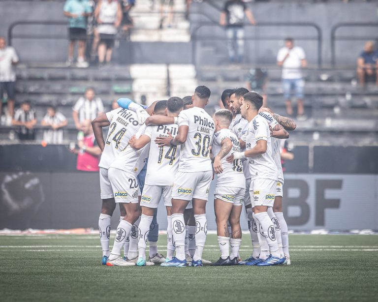 Botafogo 1 x 1 Santos. Foto: Raul Baretta/Santos FC