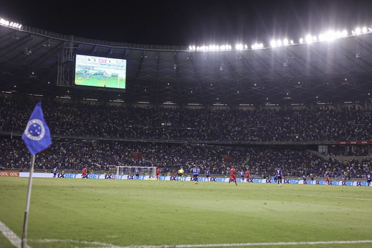 Torcida do Cruzeiro no Mineirão. Foto: Staff Imagens/Cruzeiro