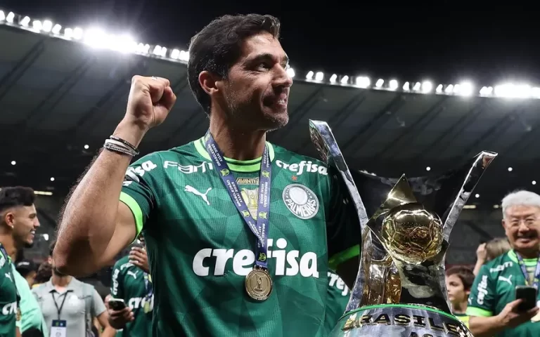 Abel Ferreira renova com o Palmeiras até 2025 (Foto: Foto: Cesar Greco / Palmeiras)