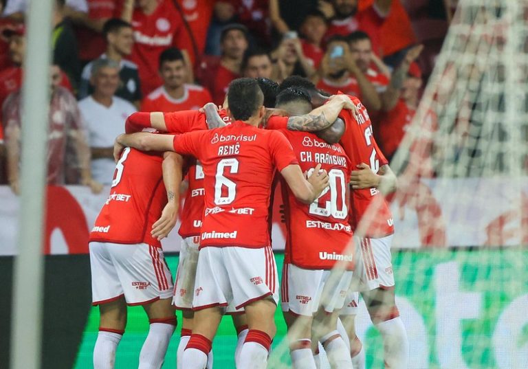 Internacional x Botafogo, no Brasileirão 2023. Foto: Ricardo Duarte/Internacional