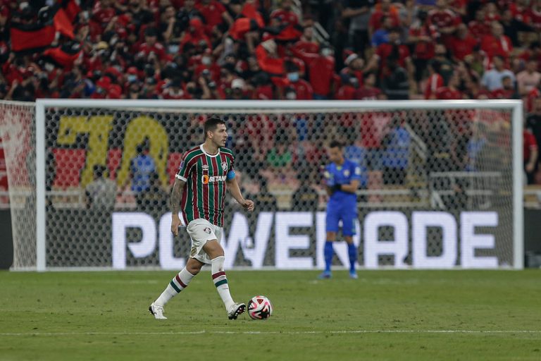 Fluminense na semifinal do Mundial de Clubes da FIFA. Foto: LUCAS MERÇON/FLUMINENSE FC