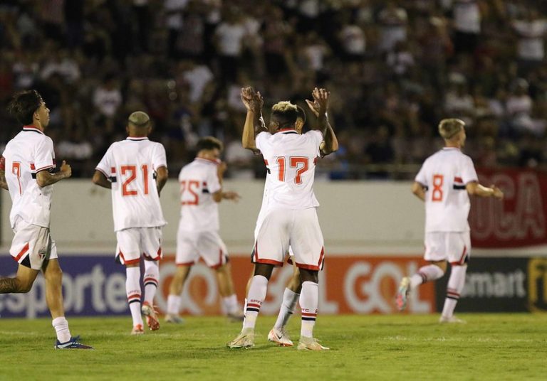 São Paulo 3 x 2 Carajás, 2ª rodada da Copinha 2024. Foto: Célio Messias/São Paulo FC