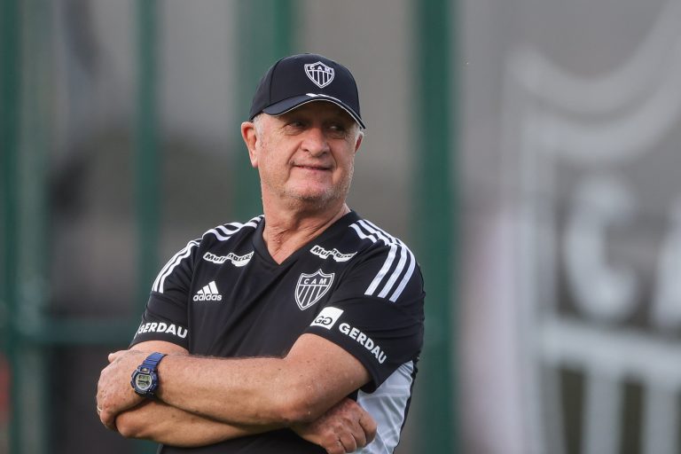 Luiz Felipe Scolari, treinador do Atlético-MG