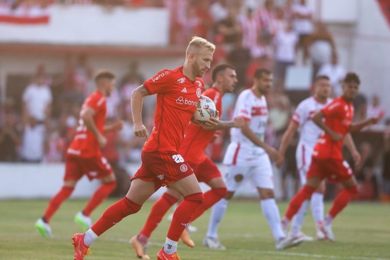 Guarany 2 x 1 Internacional, 4ª rodada do Gauchão 2024. Foto: Ricardo Duarte/SC Internacional